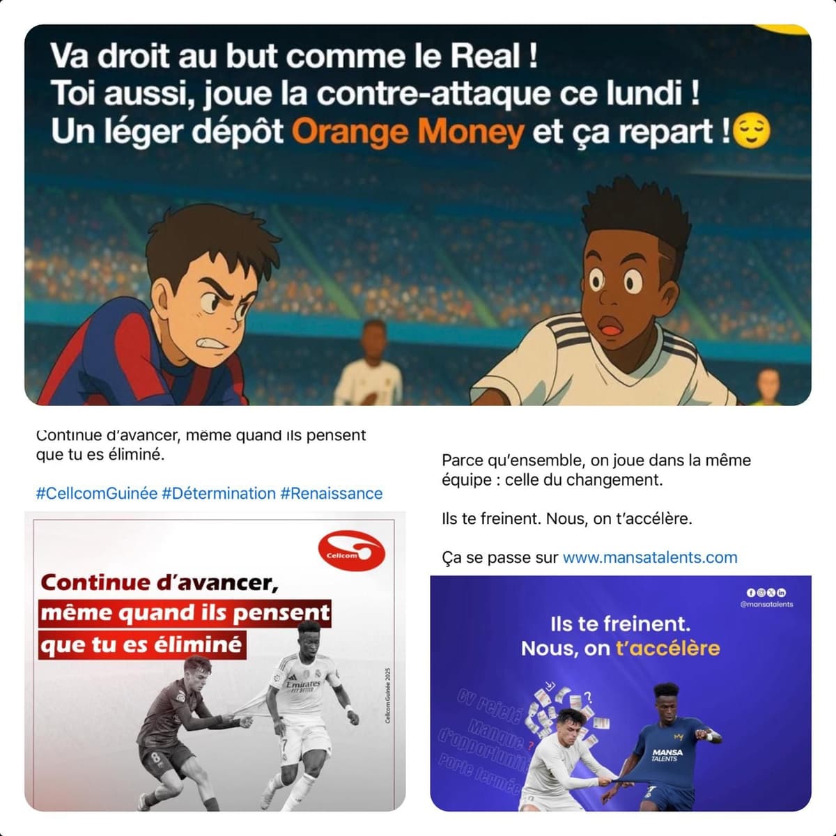 Pedri vs Vinícius : Quand les Community Managers guinéens dénaturent la communication institutionnelle